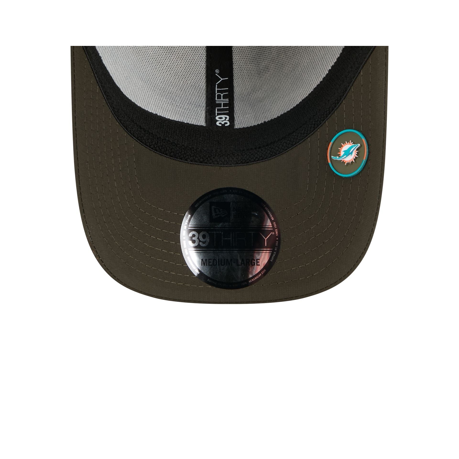 Miami Dolphins 2025 Salute to Service Digi Camo 39THIRTY Stretch Fit Hat