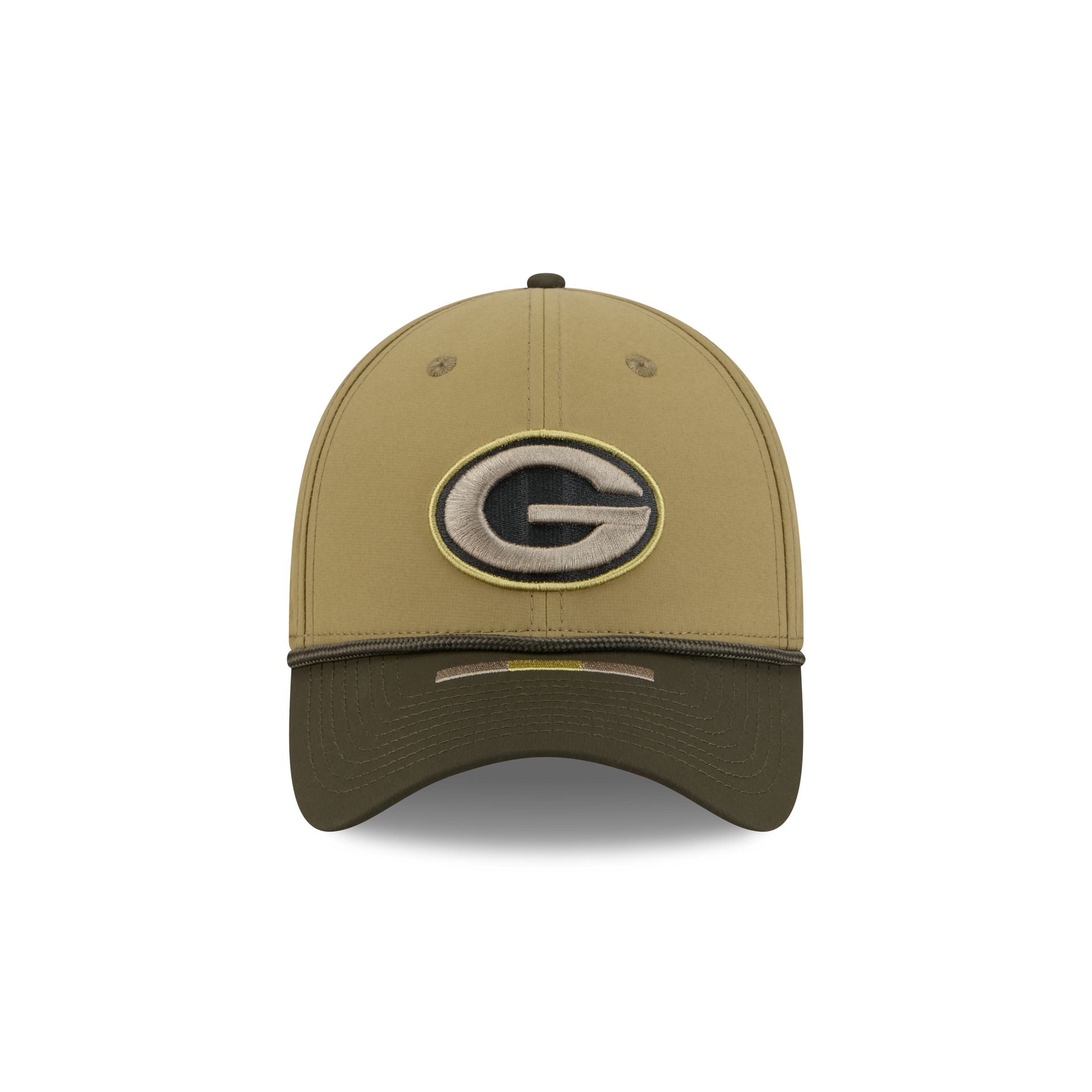 Green Bay Packers 2025 Salute to Service 39THIRTY Stretch Fit Hat