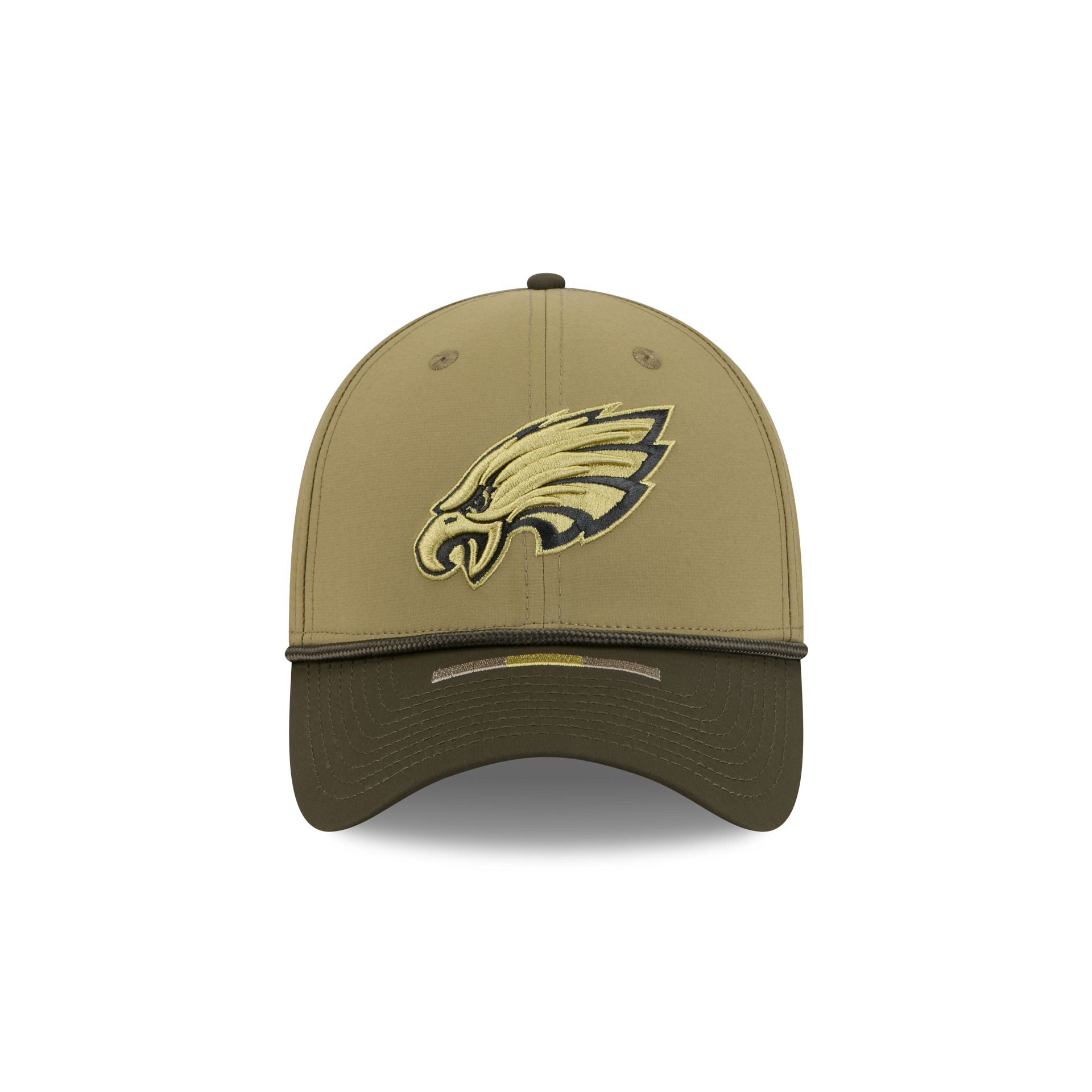 Philadelphia Eagles 2025 Salute to Service 39THIRTY Stretch Fit Hat