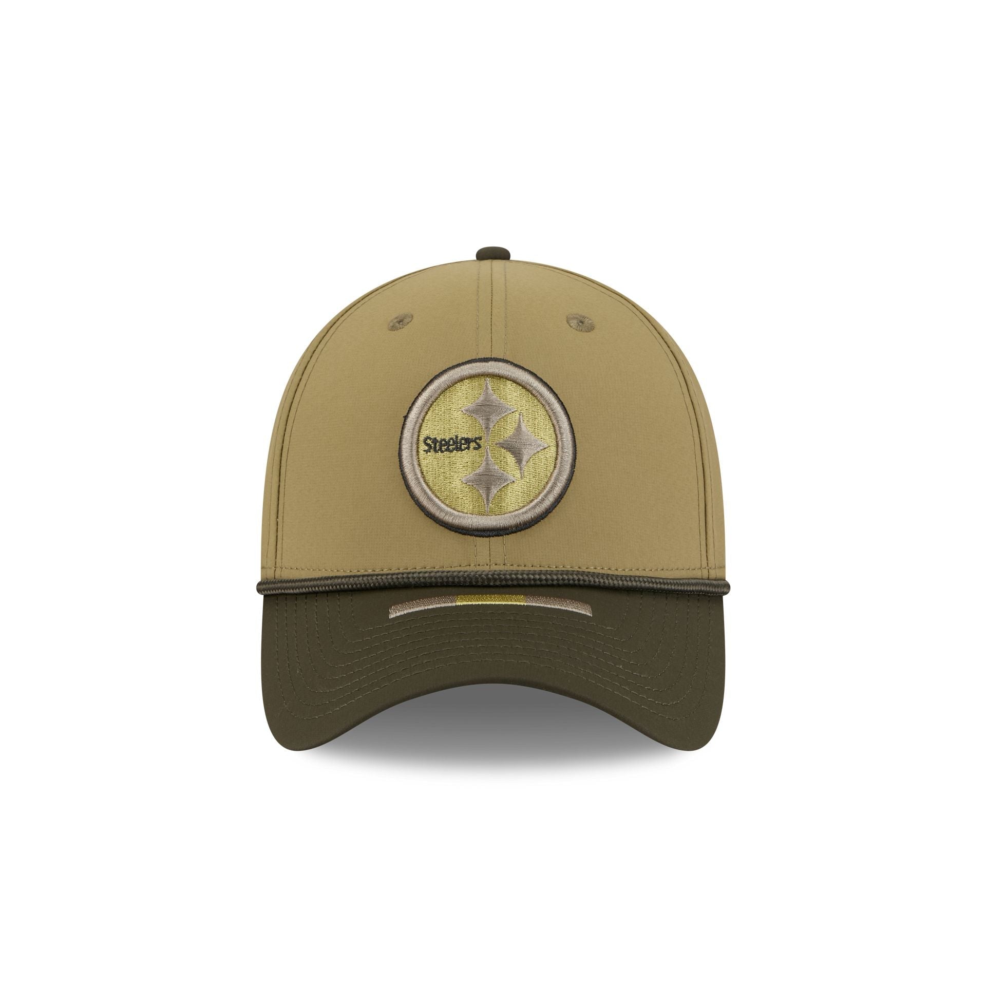 Pittsburgh Steelers 2025 Salute to Service 39THIRTY Stretch Fit Hat