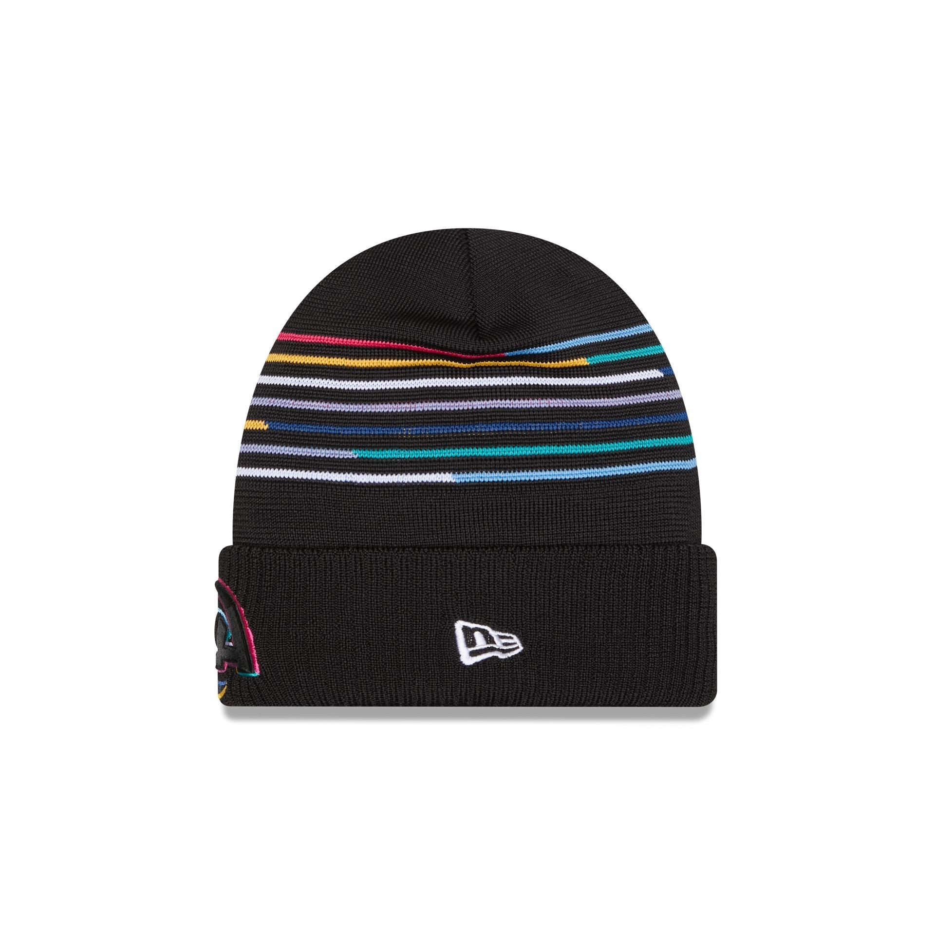 Los Angeles Rams 2025 Crucial Catch Cuff Knit Hat