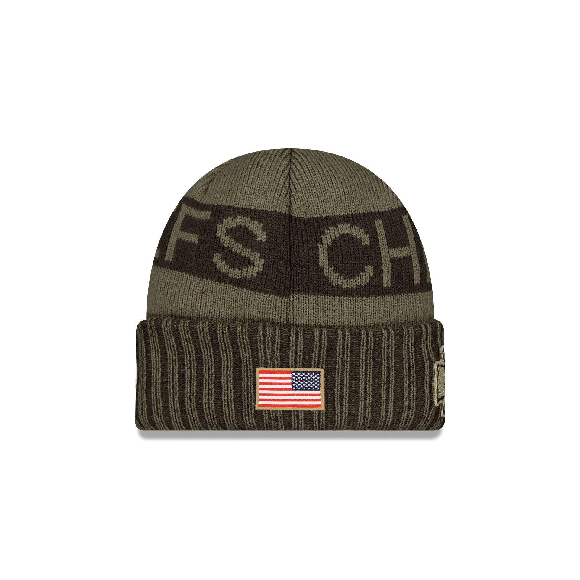 Kansas City Chiefs 2025 Salute to Service Cuff Knit Hat