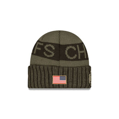 Kansas City Chiefs 2025 Salute to Service Cuff Knit Hat