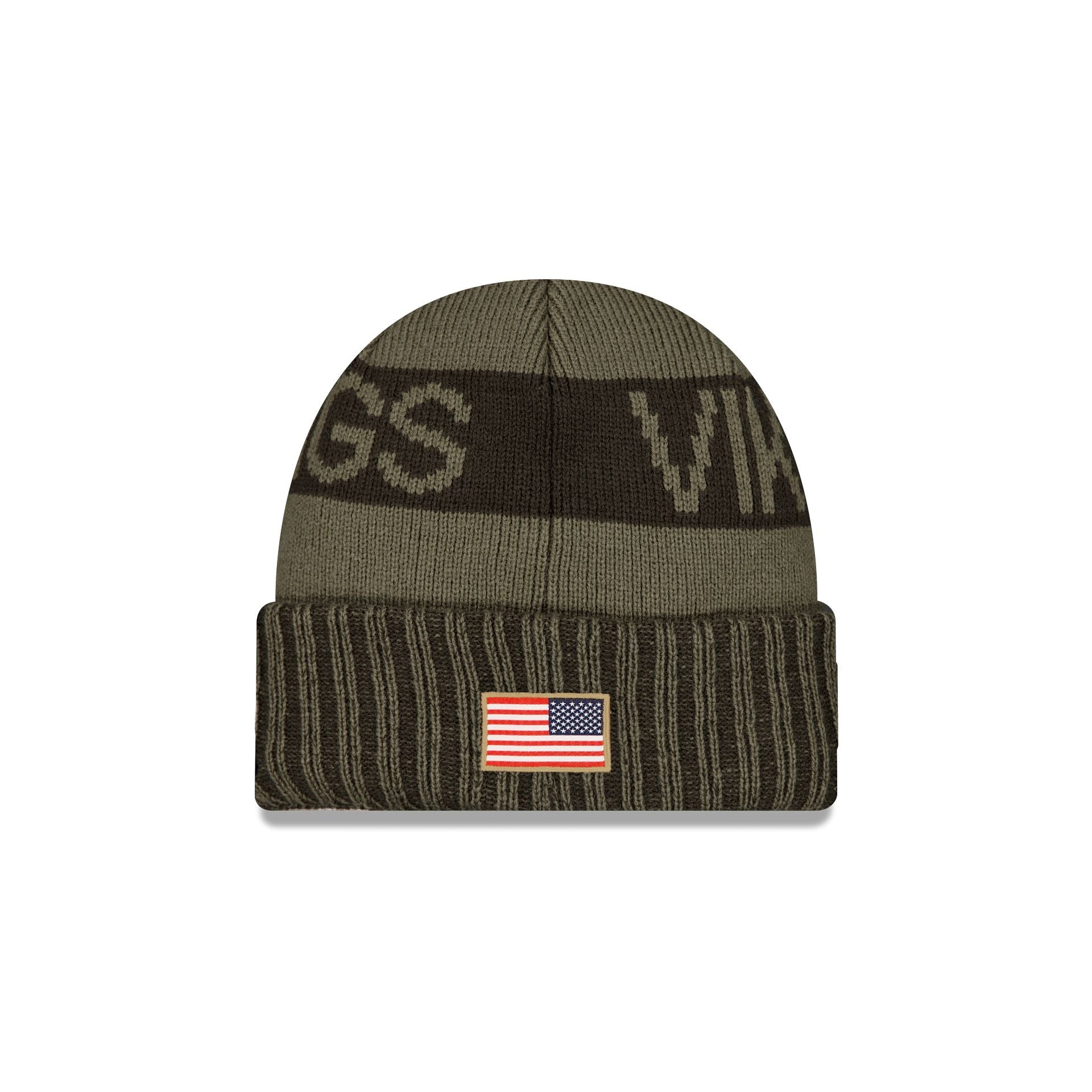 Minnesota Vikings 2025 Salute to Service Cuff Knit Hat
