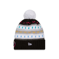 Green Bay Packers 2025 Crucial Catch Women's Pom Knit Hat