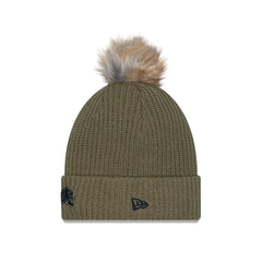 Detroit Lions 2025 Salute to Service Women's Pom Knit Hat