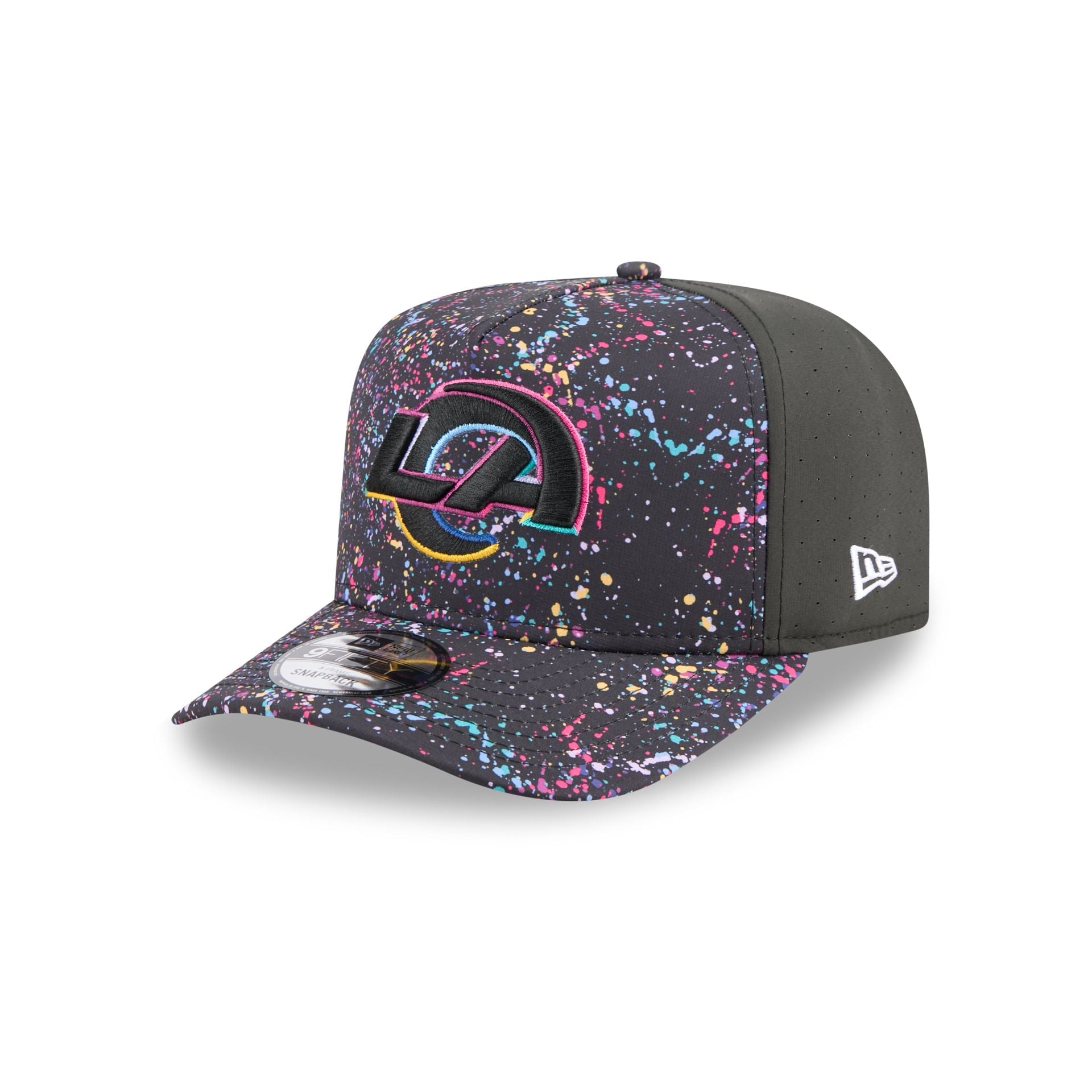 Los Angeles Rams 2025 Crucial Catch 9FIFTY A-Frame Snapback Hat