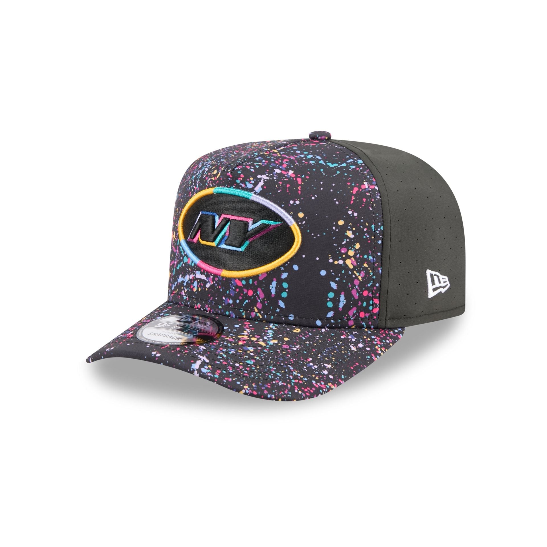 New York Jets 2025 Crucial Catch 9FIFTY A-Frame Snapback Hat