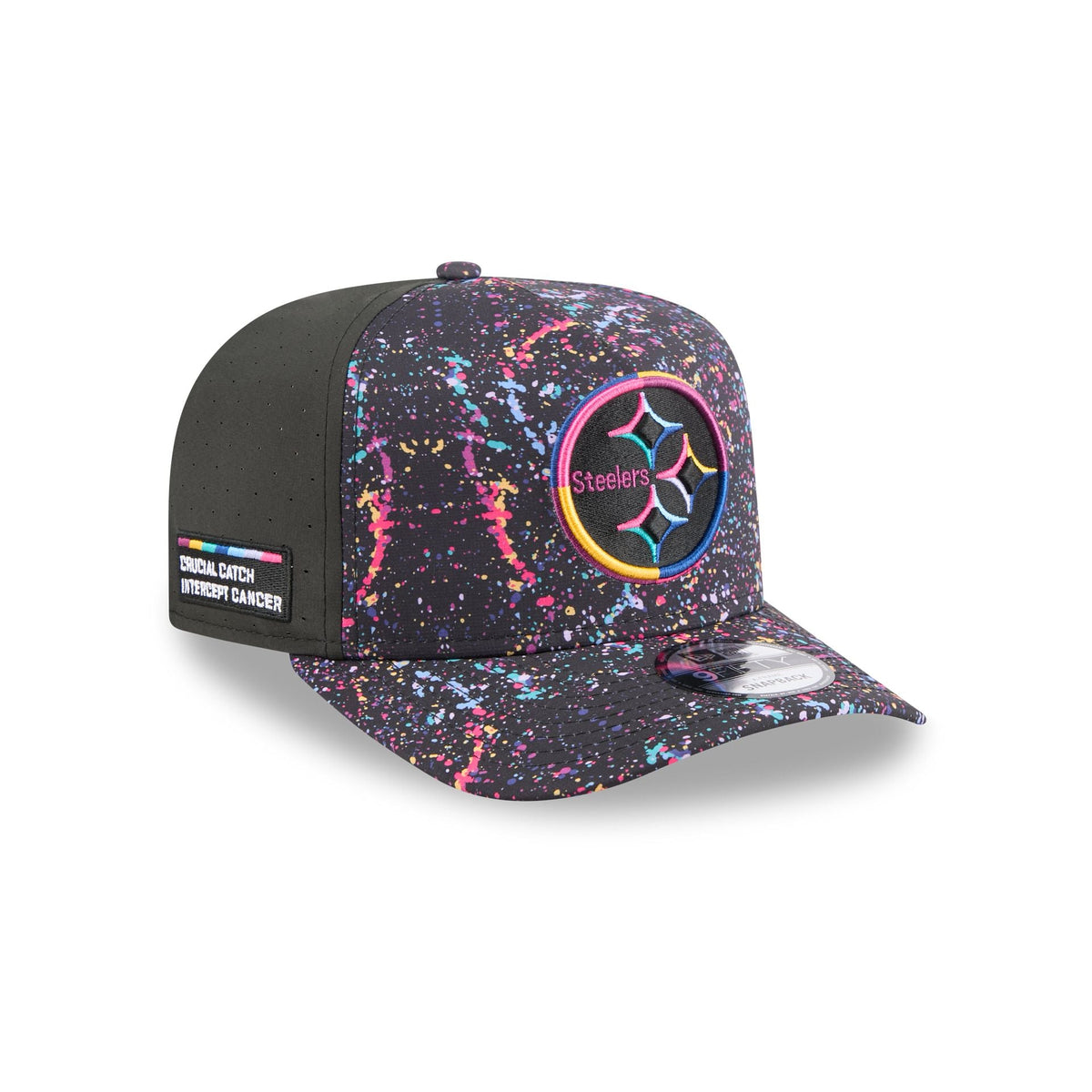 Pittsburgh Steelers 2025 Crucial Catch 9FIFTY A-Frame Snapback Hat