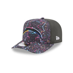 Los Angeles Chargers 2025 Crucial Catch 9FIFTY A-Frame Snapback Hat