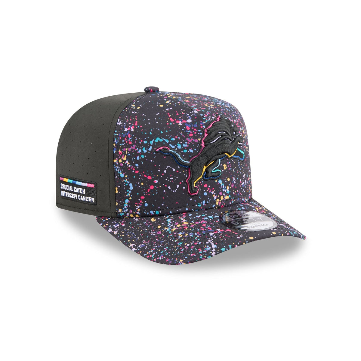 Detroit Lions 2025 Crucial Catch 9FIFTY A-Frame Snapback Hat