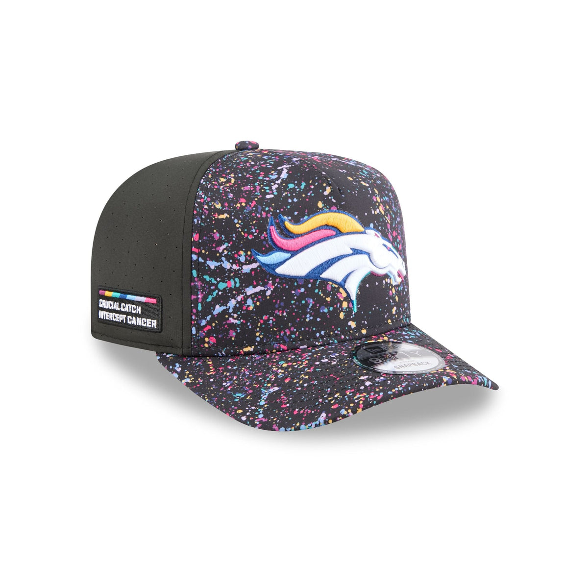 Denver Broncos 2025 Crucial Catch 9FIFTY A-Frame Snapback Hat
