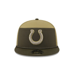 Indianapolis Colts 2025 Salute to Service Split Panel 9FIFTY Trucker Hat