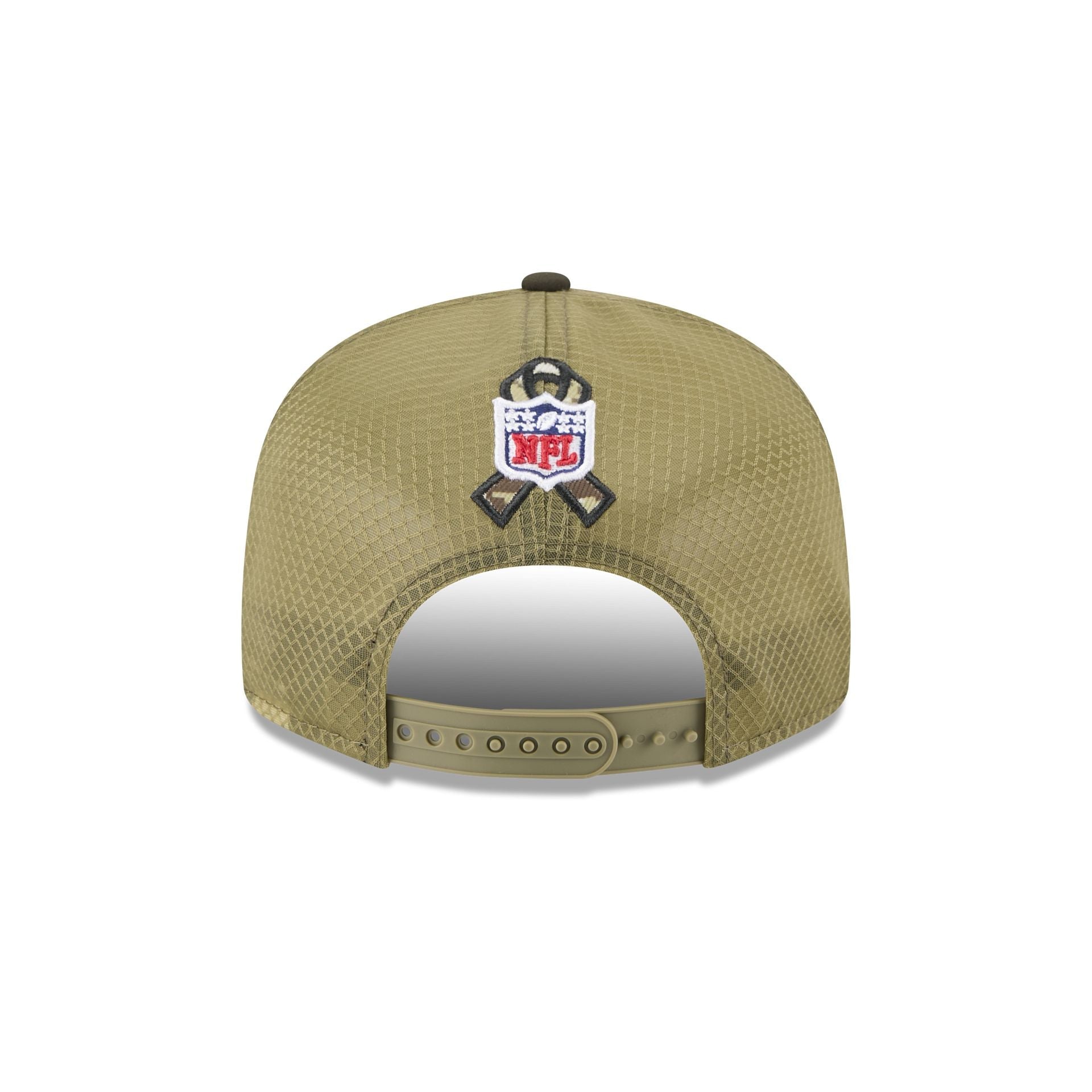 New Orleans Saints 2025 Salute to Service Split Panel 9FIFTY Trucker Hat