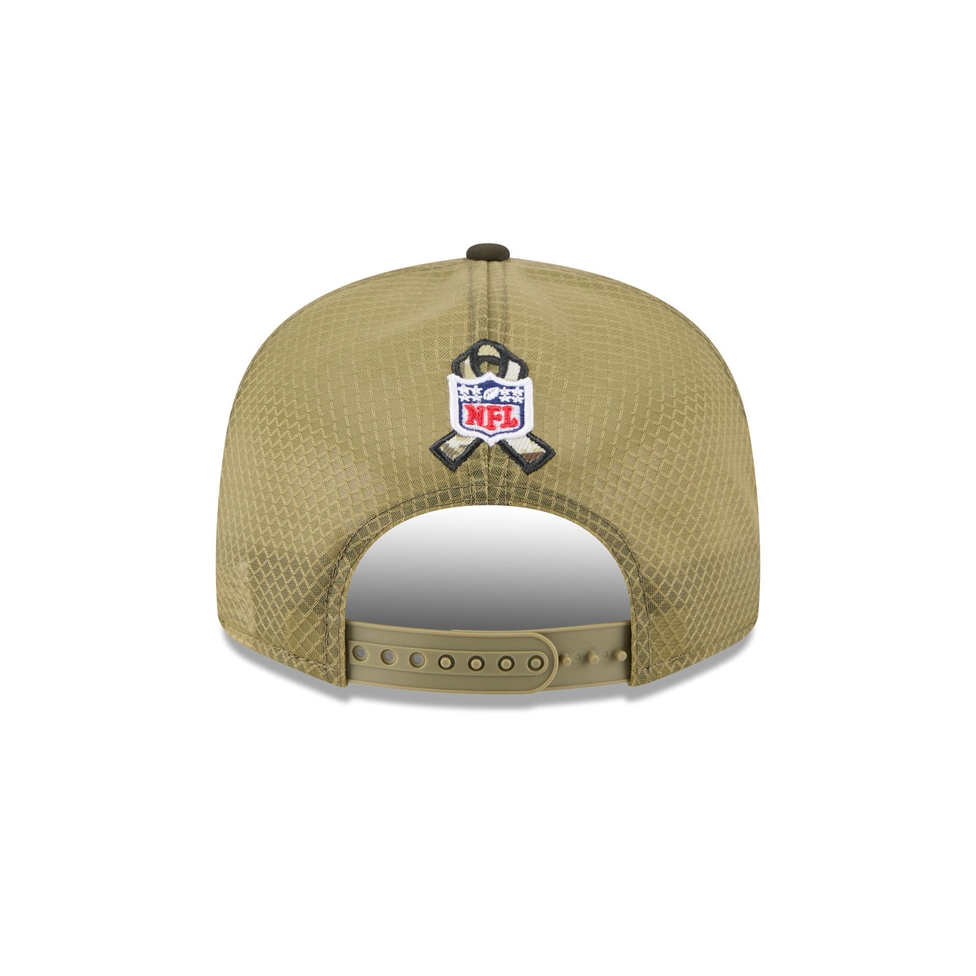 New York Giants 2025 Salute to Service Split Panel 9FIFTY Trucker Hat