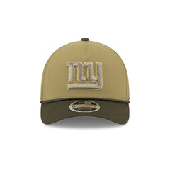 New York Giants 2025 Salute to Service 9FORTY M-Crown A-Frame Trucker Hat