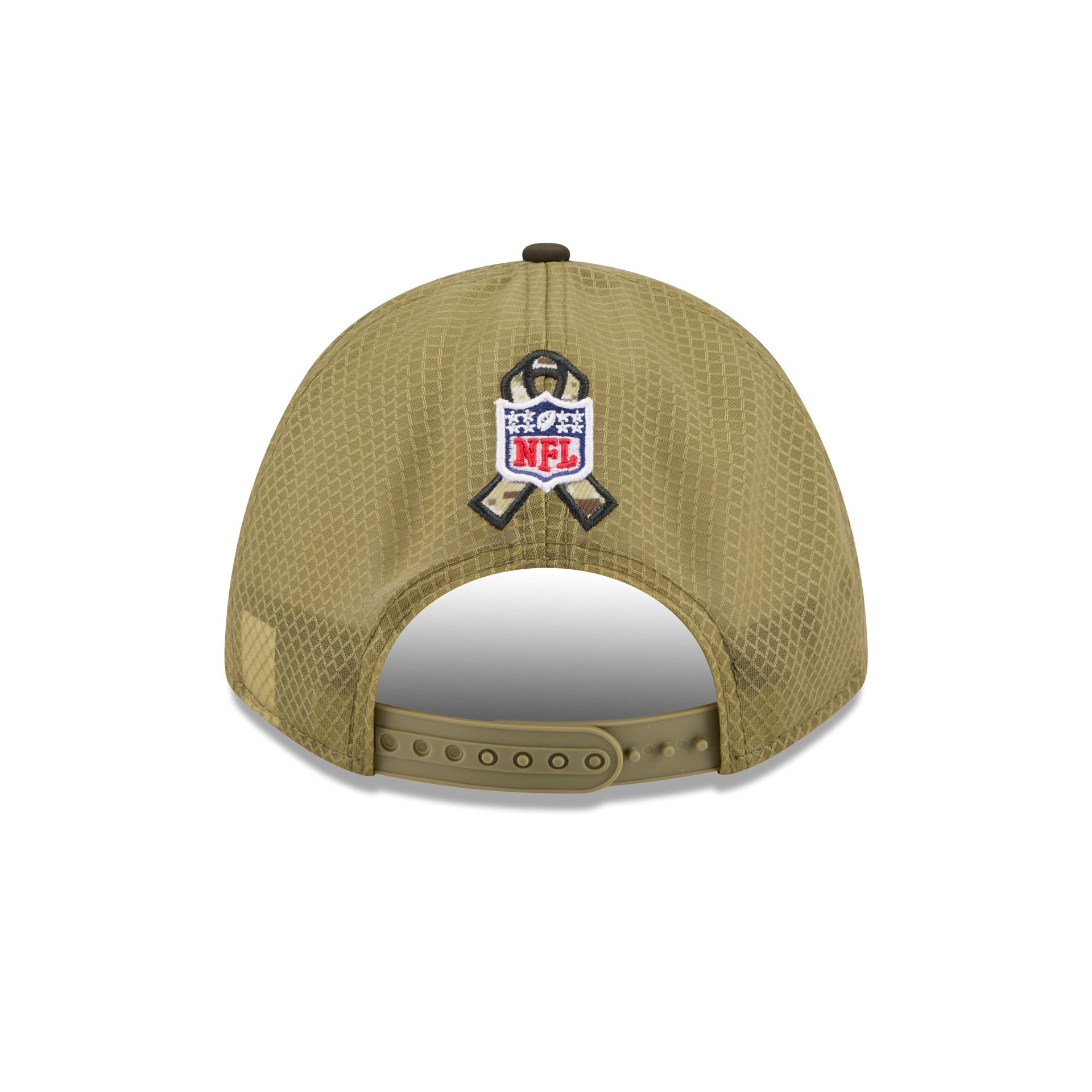 Kansas City Chiefs 2025 Salute to Service 9FORTY M-Crown A-Frame Trucker Hat