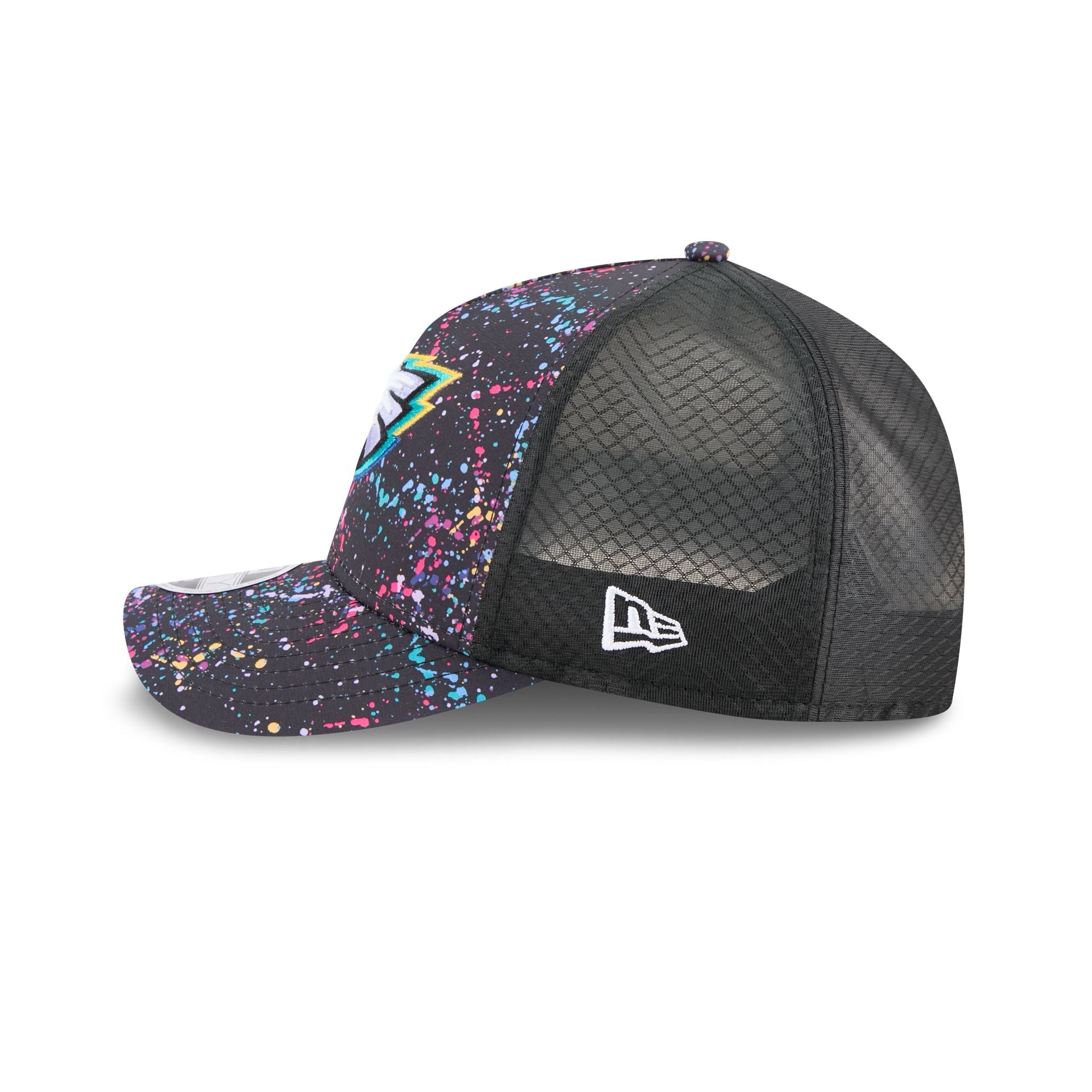 Philadelphia Eagles 2025 Crucial Catch 9FORTY M-Crown A-Frame Trucker Hat