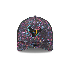 Houston Texans 2025 Crucial Catch 9FORTY M-Crown A-Frame Trucker Hat