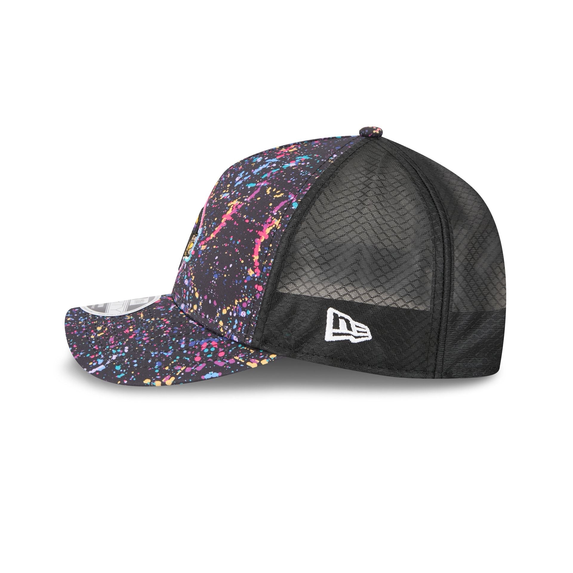 Minnesota Vikings 2025 Crucial Catch 9FORTY M-Crown A-Frame Trucker Hat