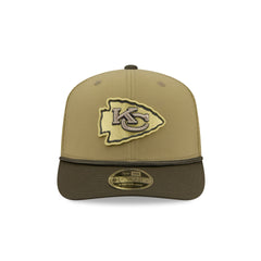 Kansas City Chiefs 2025 Salute to Service 9SEVENTY Trucker Hat