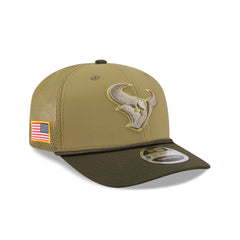Houston Texans 2025 Salute to Service 9SEVENTY Trucker Hat