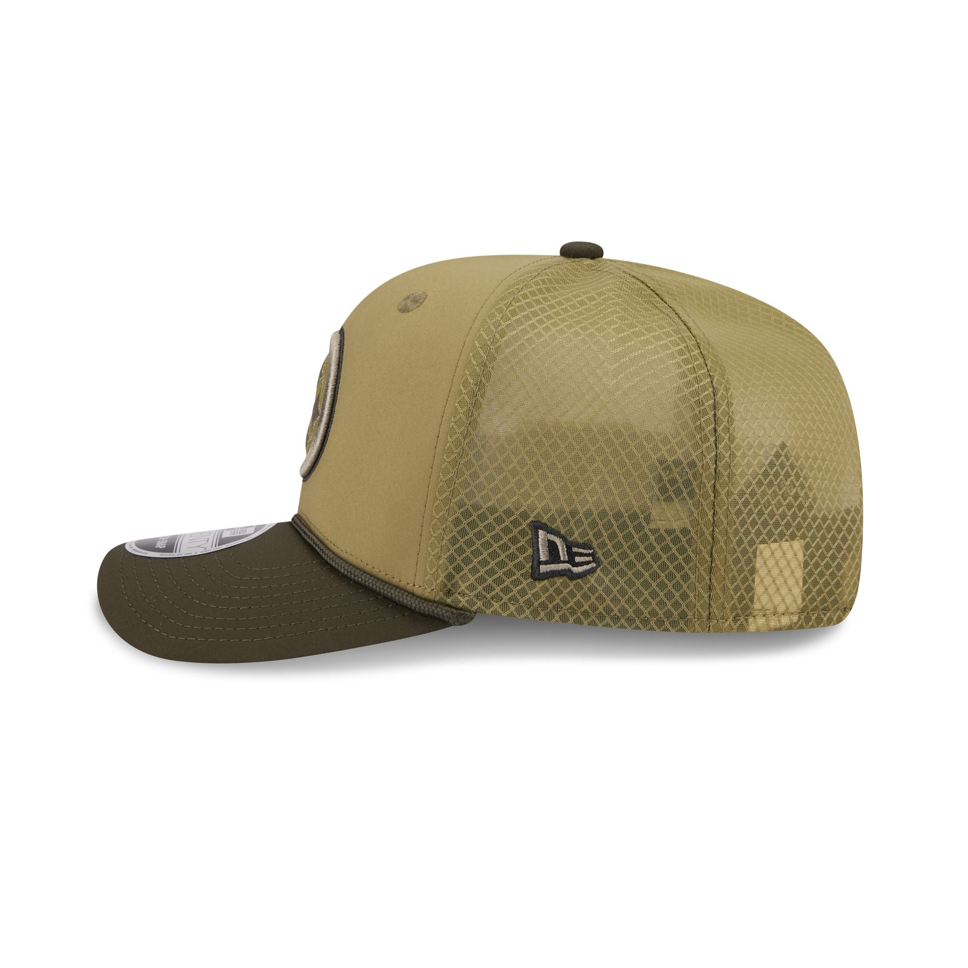 Pittsburgh Steelers 2025 Salute to Service 9SEVENTY Trucker Hat
