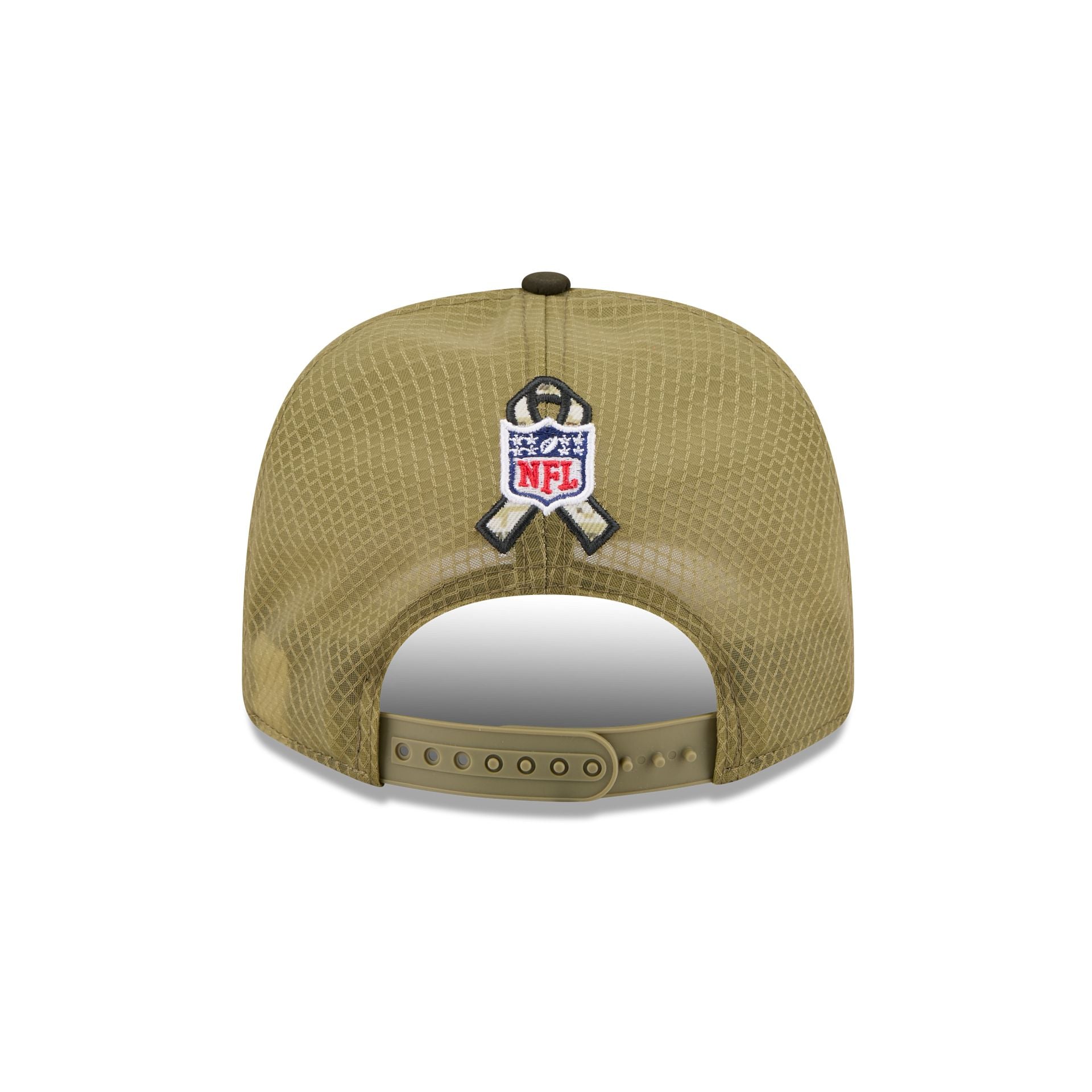 Philadelphia Eagles 2025 Salute to Service 9SEVENTY Trucker Hat