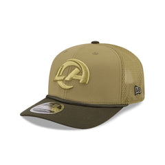 Los Angeles Rams 2025 Salute to Service 9SEVENTY Trucker Hat