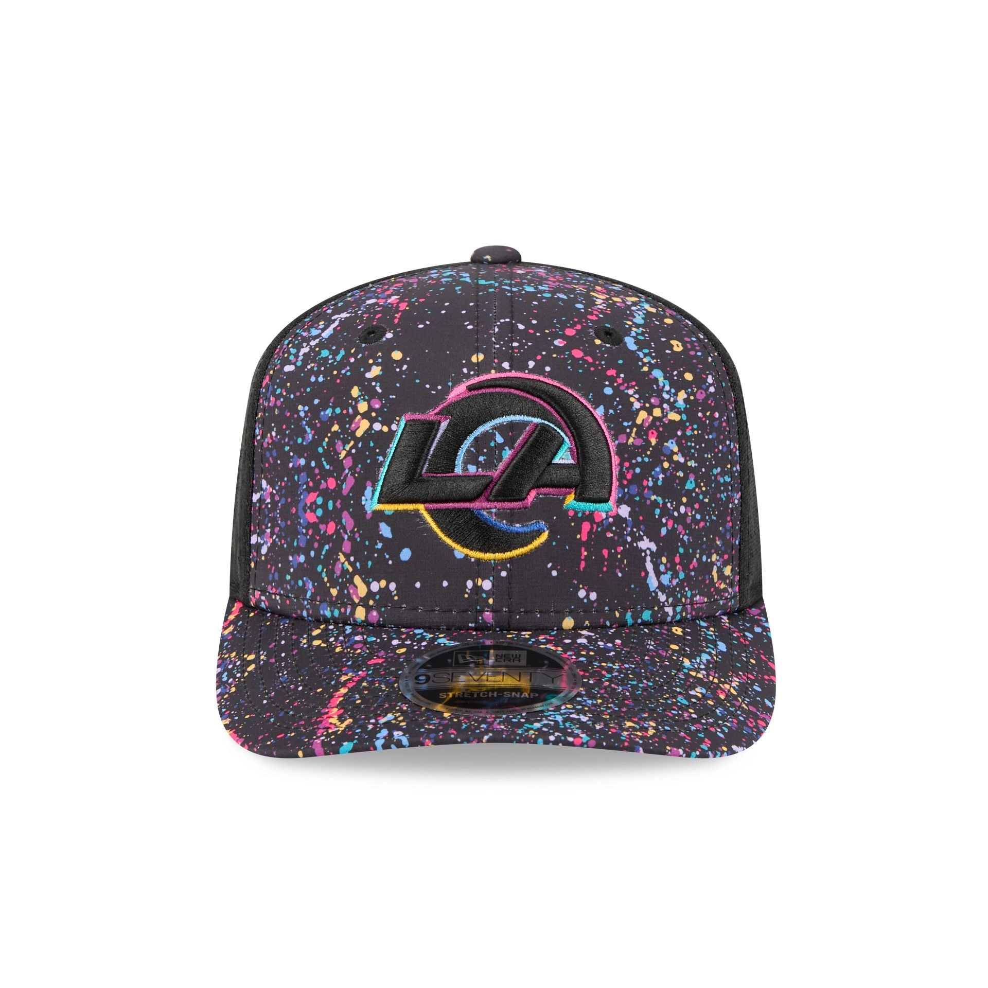 Los Angeles Rams 2025 Crucial Catch 9SEVENTY Trucker Hat
