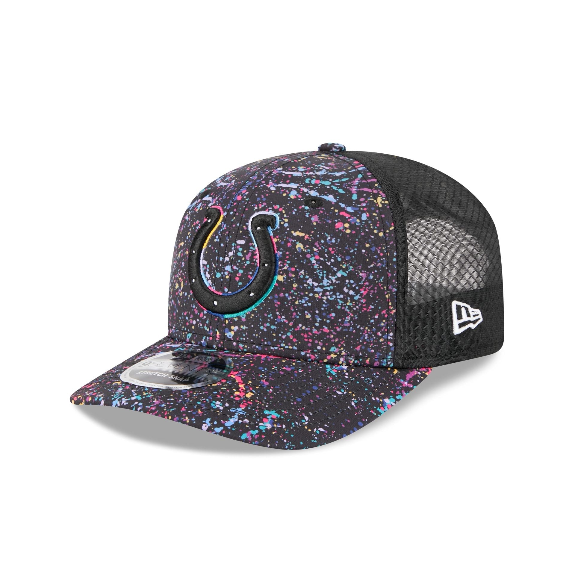 Indianapolis Colts 2025 Crucial Catch 9SEVENTY Trucker Hat