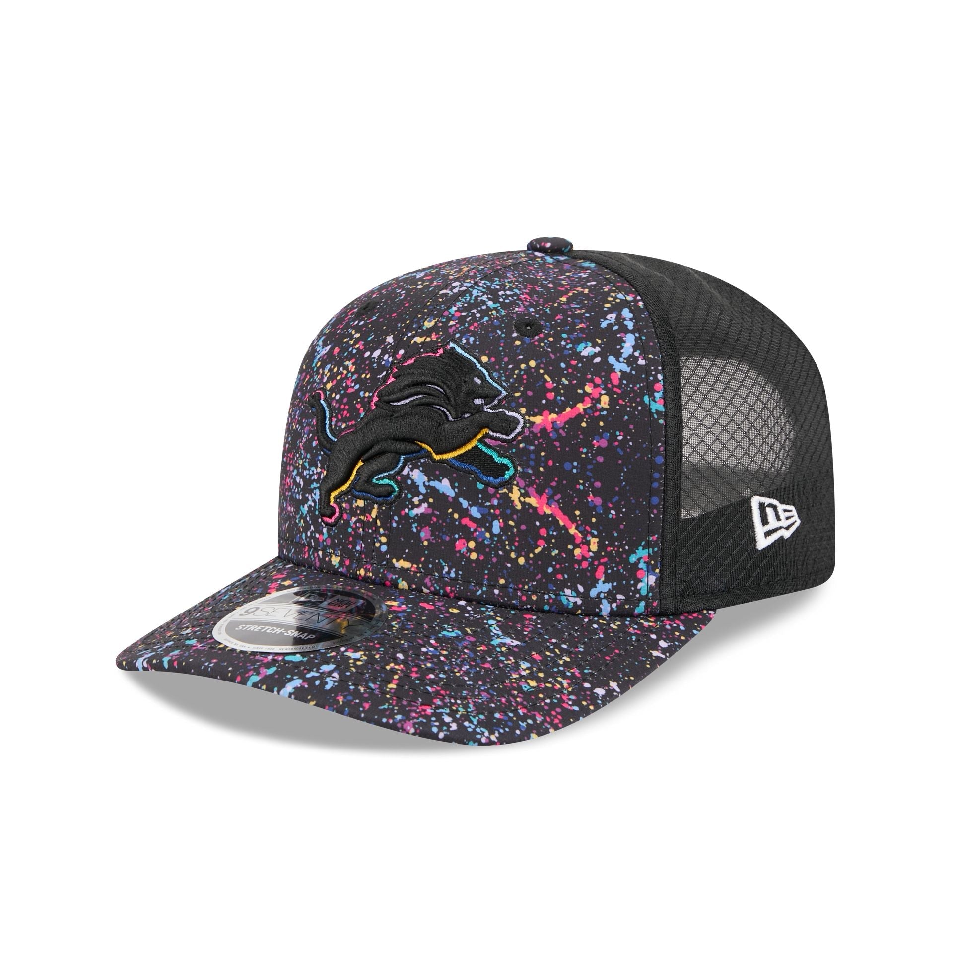 Detroit Lions 2025 Crucial Catch 9SEVENTY Trucker Hat