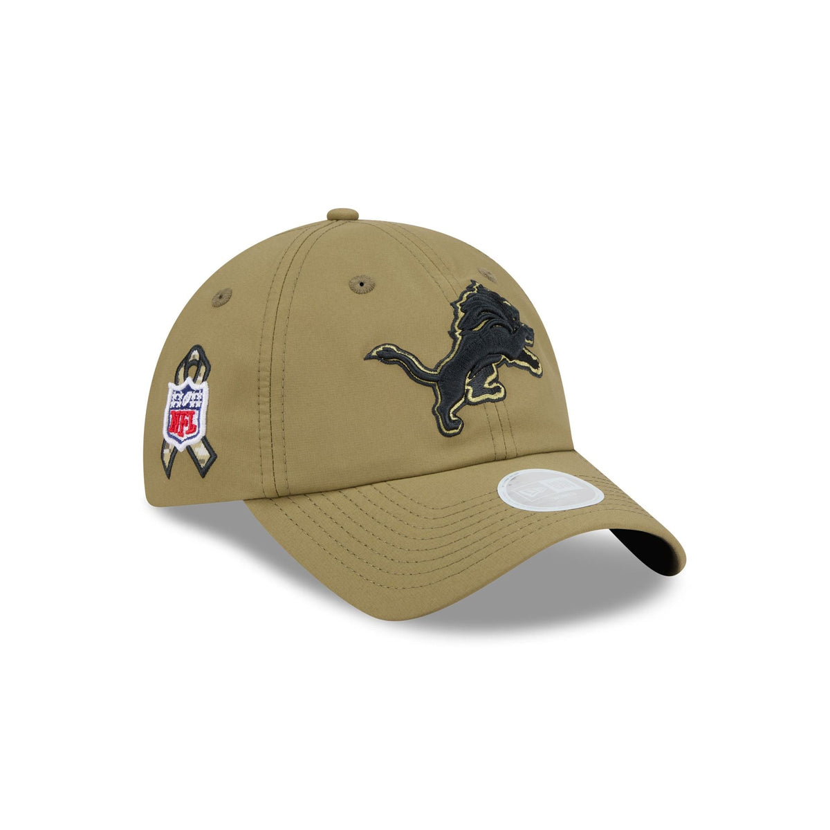 Detroit Lions 2025 Salute to Service Women's Open Back Ponytail Hat