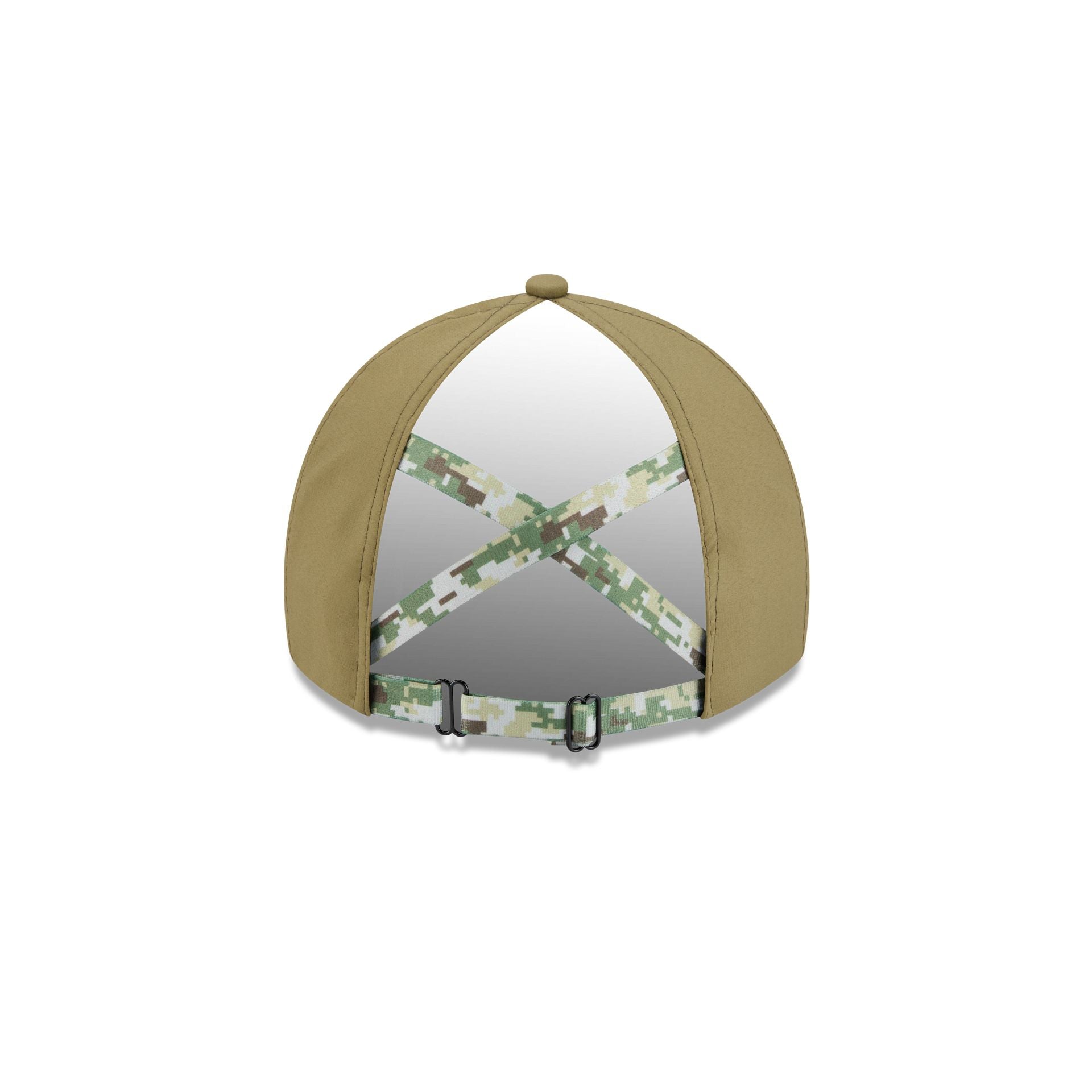 Las Vegas Raiders 2025 Salute to Service Women's Open Back Ponytail Hat
