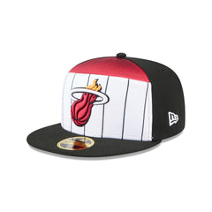 Miami Heat 2025 Tip-Off Split Panel 59FIFTY Fitted Hat