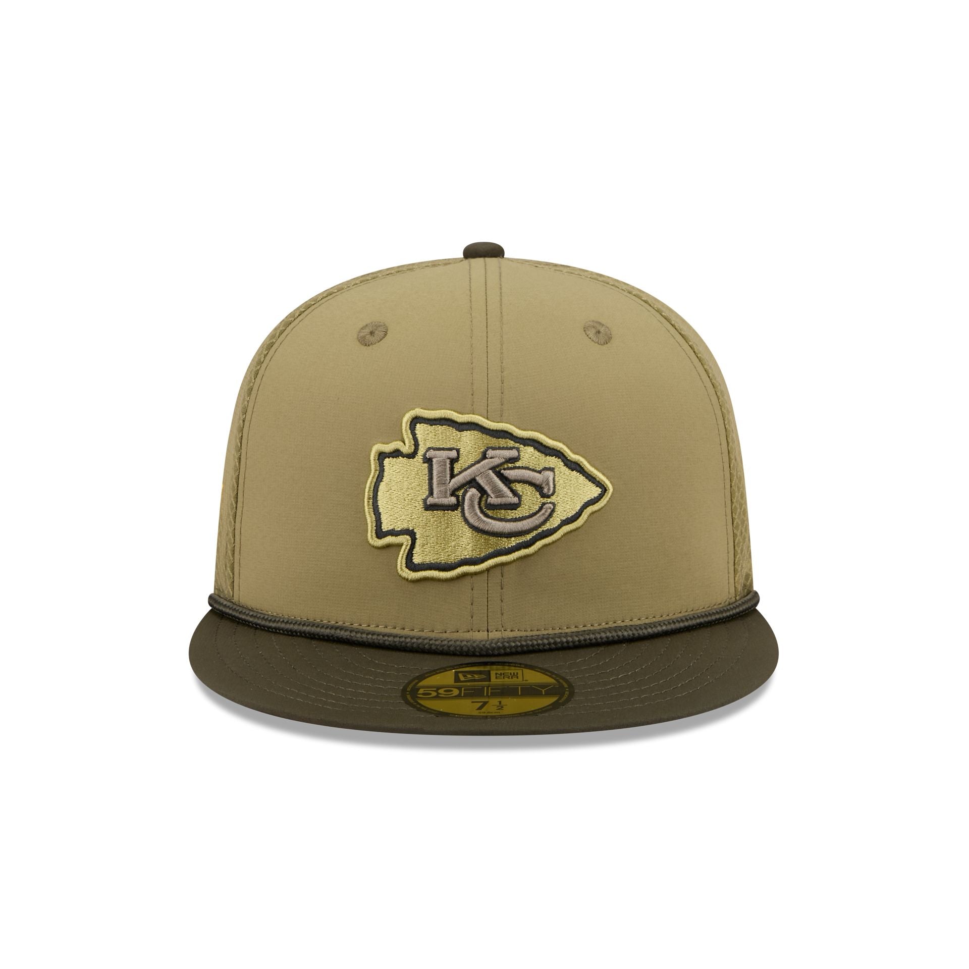 Kansas City Chiefs 2025 Salute to Service 59FIFTY Fitted Hat