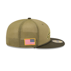 Philadelphia Eagles 2025 Salute to Service 59FIFTY Fitted Hat