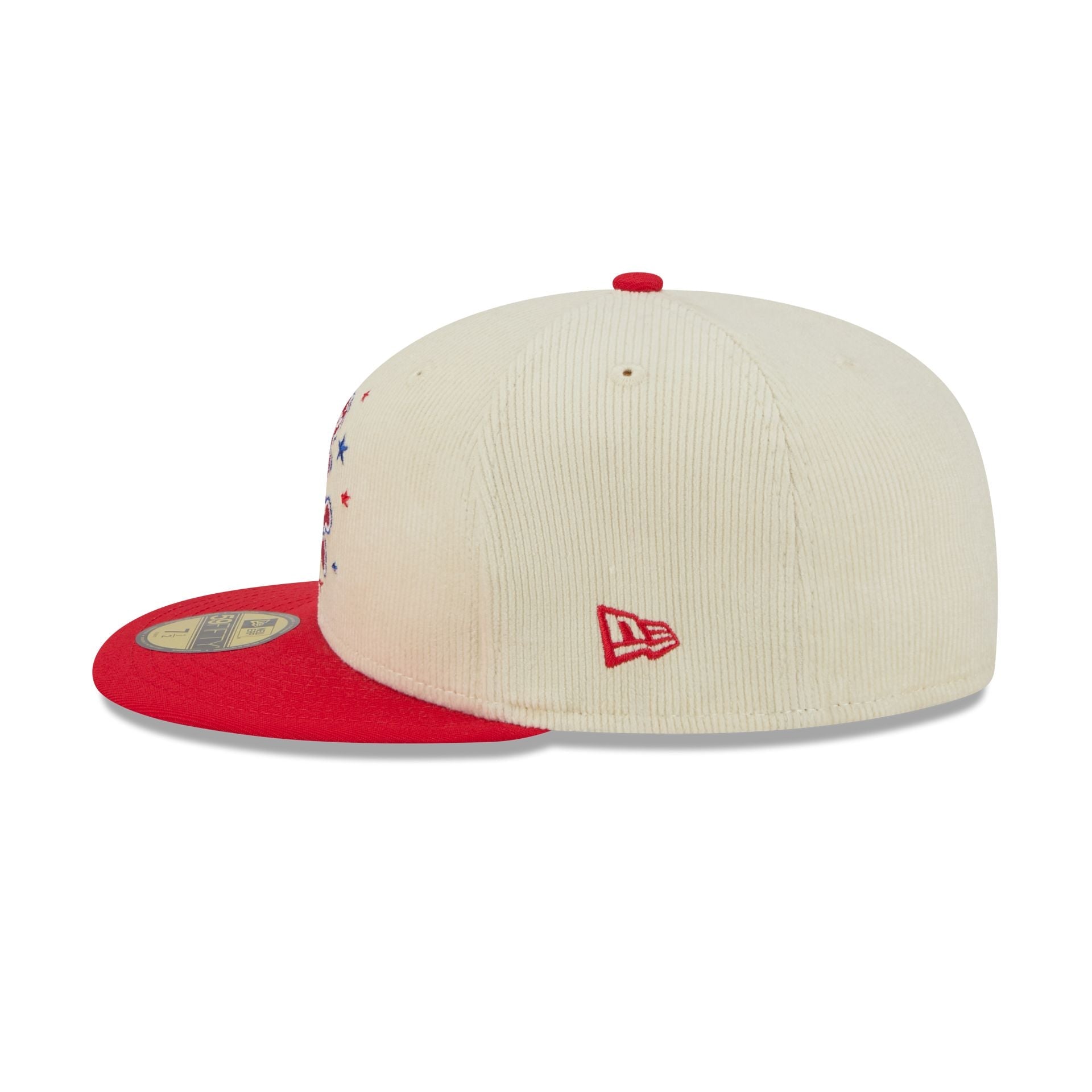 Houston Rockets 2025 City Edition Chrome White Corduroy 59FIFTY Fitted Hat