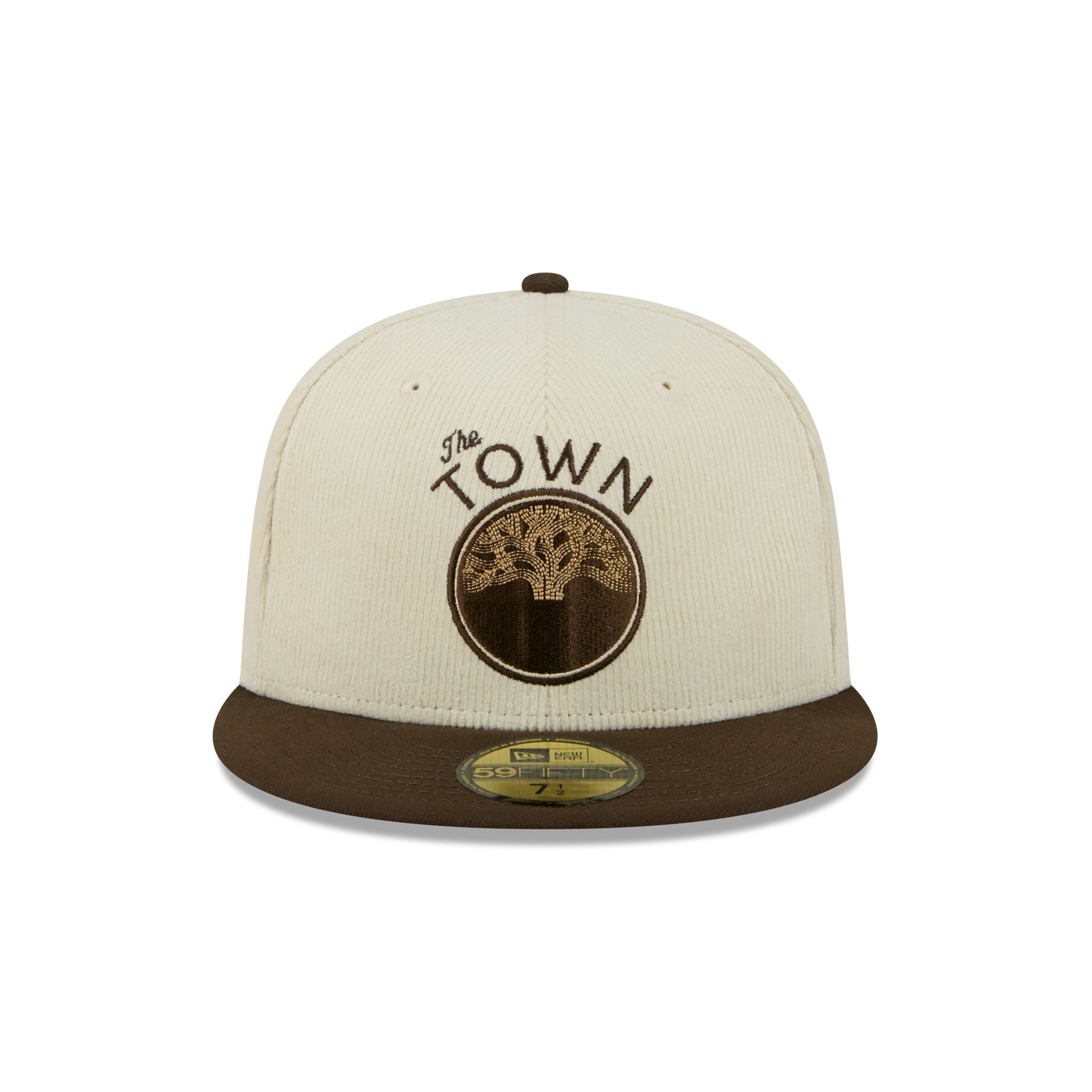 Golden State Warriors 2025 City Edition Chrome White Corduroy 59FIFTY Fitted Hat
