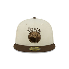 Golden State Warriors 2025 City Edition Chrome White Corduroy 59FIFTY Fitted Hat