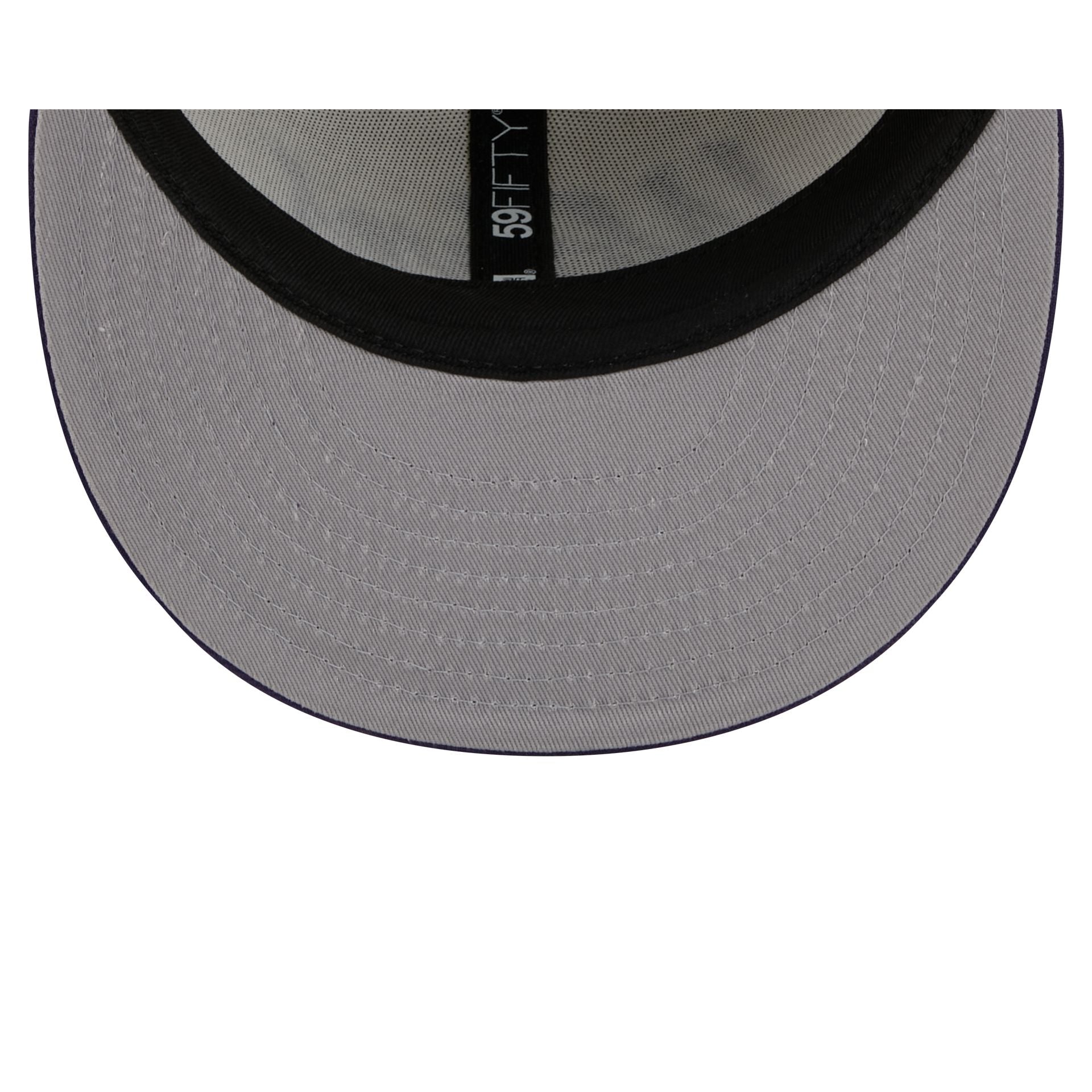 Minnesota Timberwolves 2025 City Edition Chrome White Corduroy 59FIFTY Fitted Hat