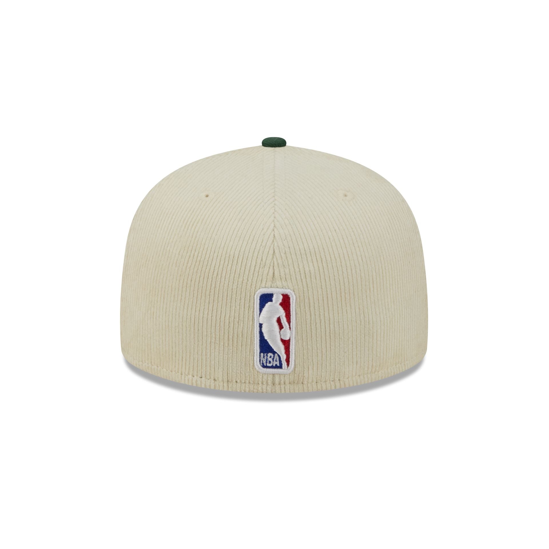 Milwaukee Bucks 2025 City Edition Chrome White Corduroy 59FIFTY Fitted Hat