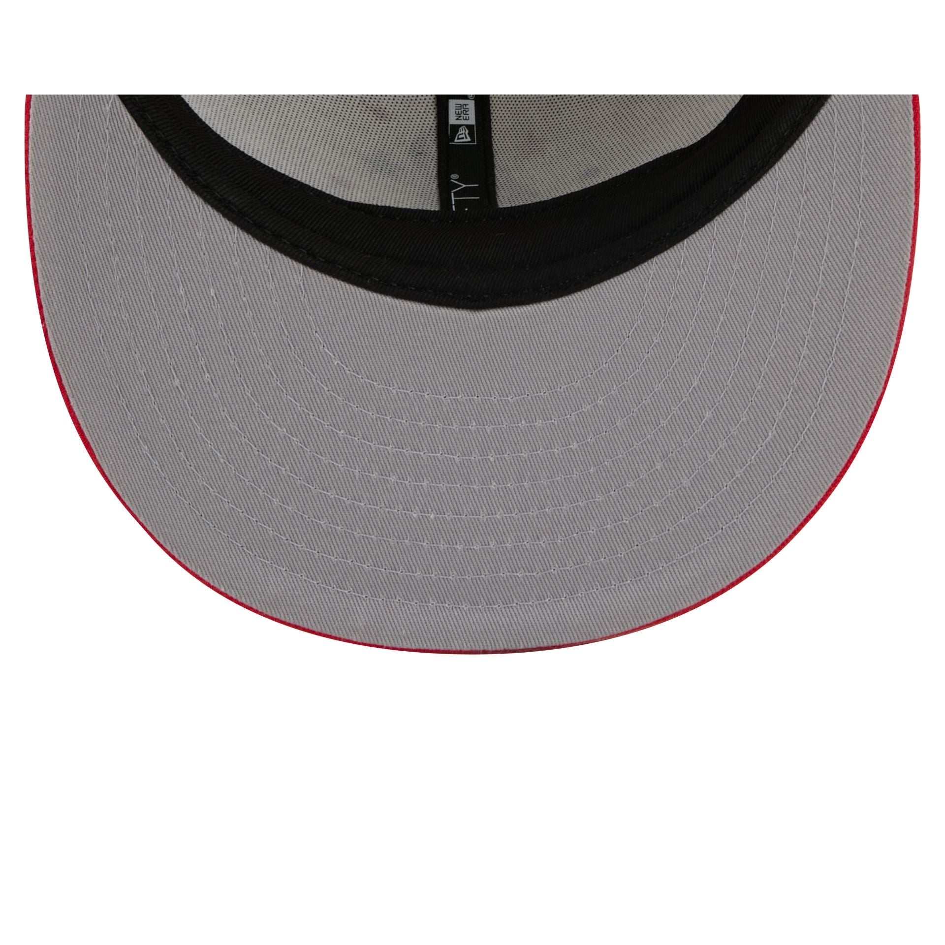 Houston Rockets 2025 City Edition Chrome White Corduroy 9FIFTY Snapback Hat