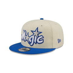 Orlando Magic 2025 City Edition Chrome White Corduroy 9FIFTY Snapback Hat