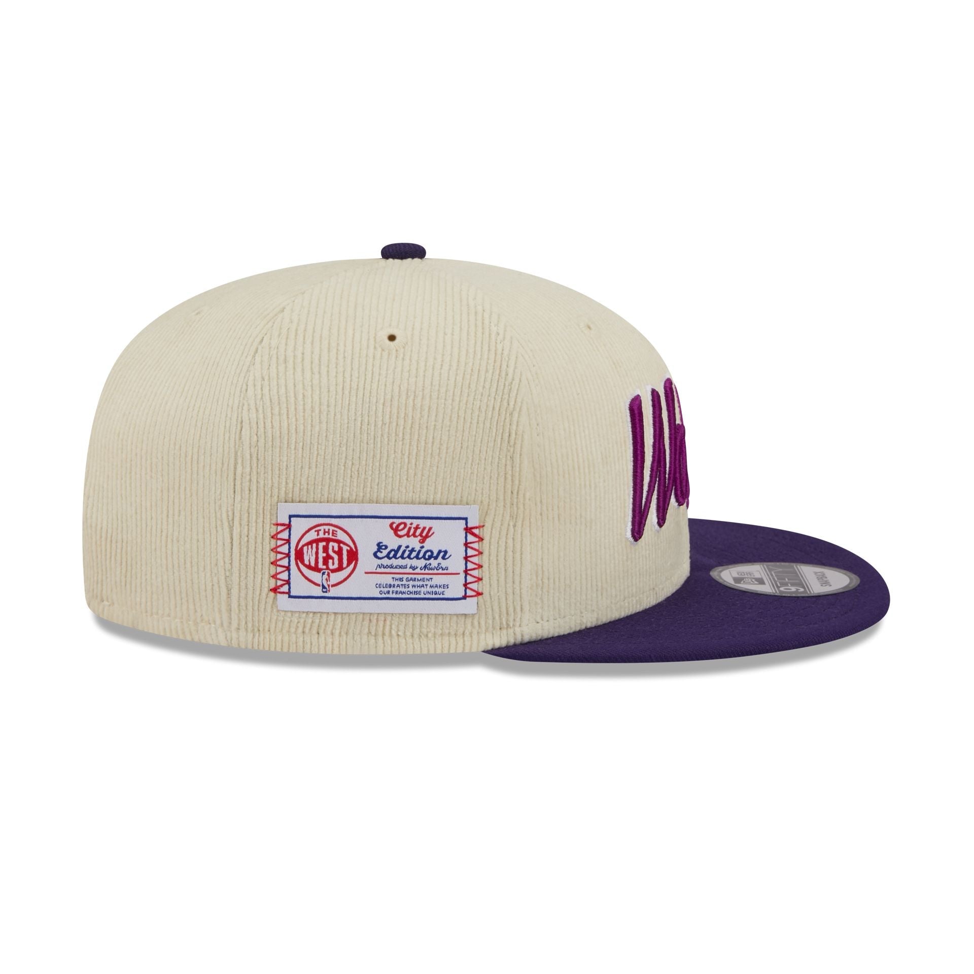 Minnesota Timberwolves 2025 City Edition Chrome White Corduroy 9FIFTY Snapback Hat