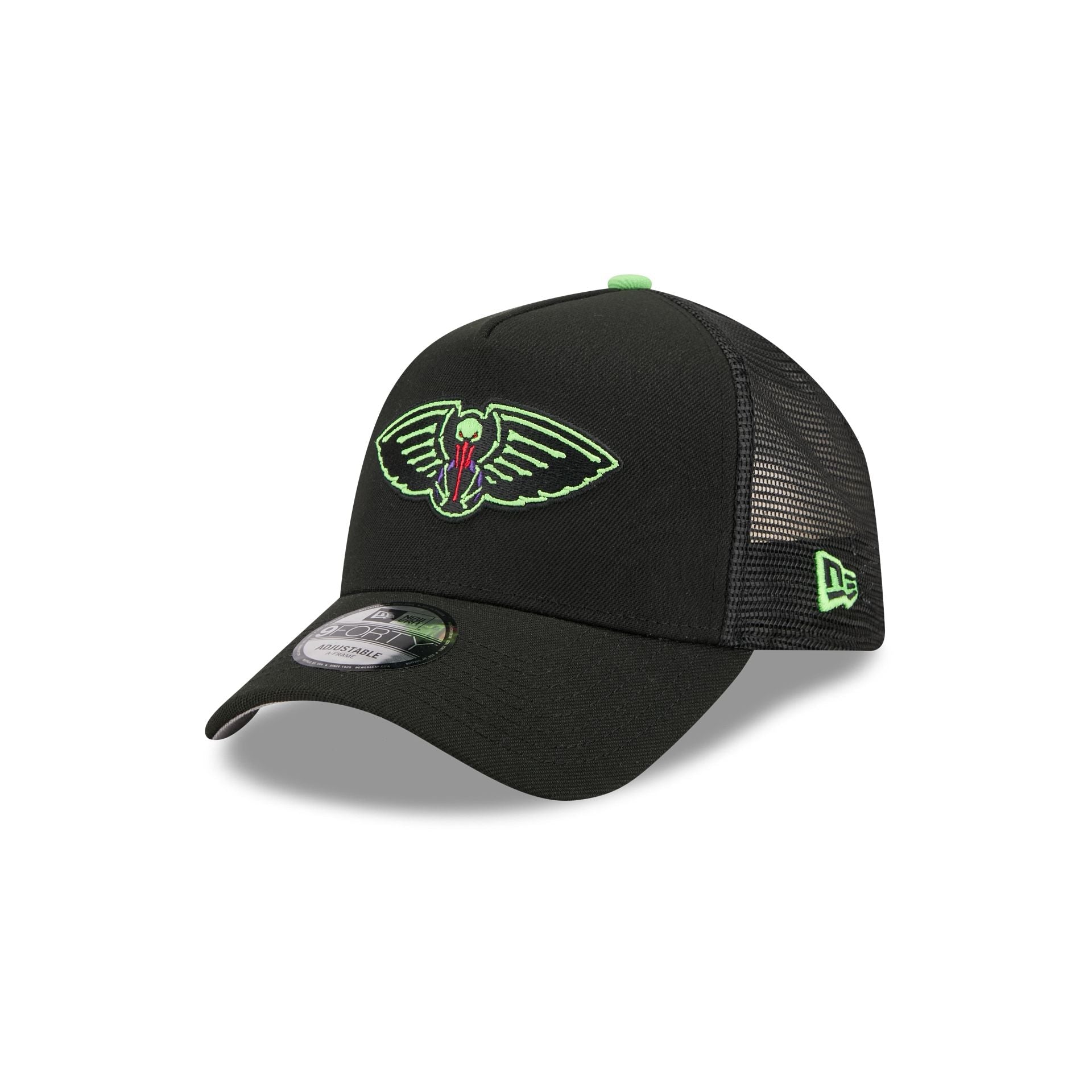 New Orleans Pelicans 2025 City Edition 9FORTY A-Frame Trucker Hat