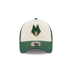 Milwaukee Bucks 2025 City Edition 9FORTY A-Frame Trucker Hat