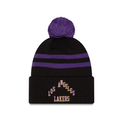 Los Angeles Lakers 2025 City Edition Pom Knit Hat