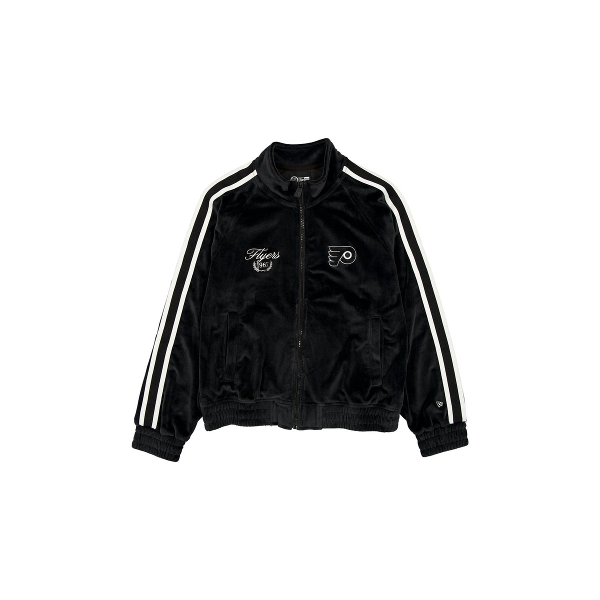 Philadelphia Flyers Throwback Prep Black Women's Track Jacket