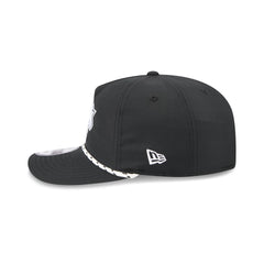New York Knicks Black and White Rope 19TWENTY Snapback Hat
